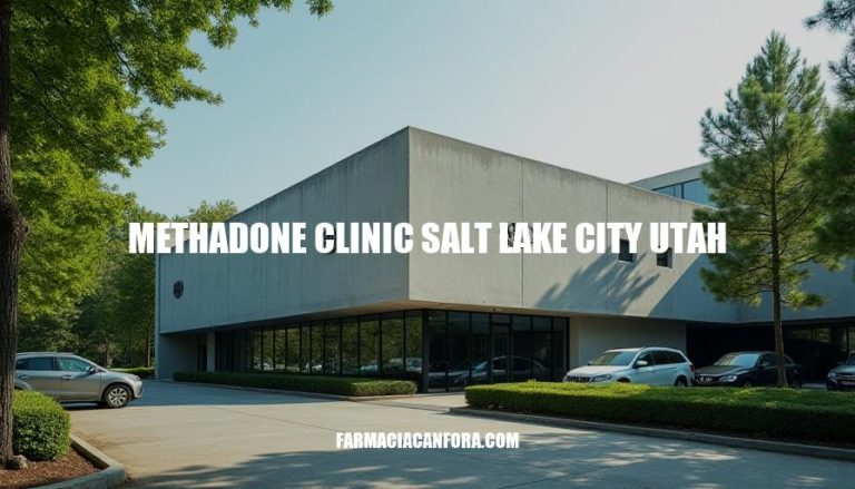 Methadone Clinic Salt Lake City UT: Effective Opioid Addiction Treatment