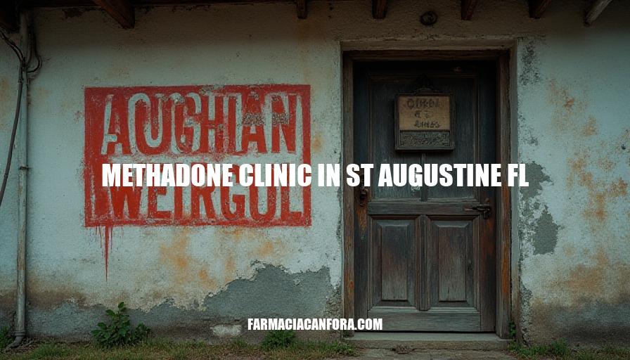 Methadone Clinic in St. Augustine, FL: Addiction Treatment Services