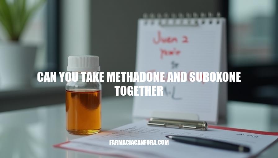 Methadone and Suboxone Combination Therapy: Safety, Interactions, and Guidelines