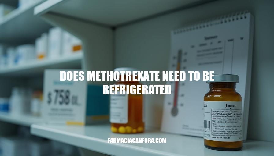 Methotrexate Storage Requirements: Does it Need Refrigeration?