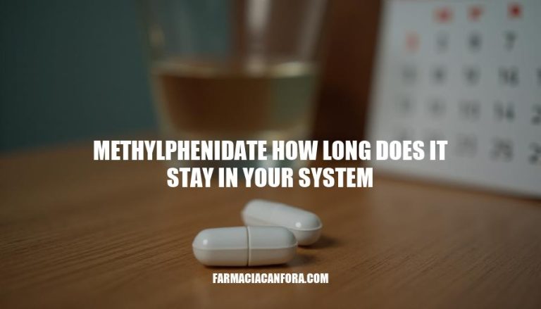 Methylphenidate Detection and Duration: How Long Does it Stay in Your System?