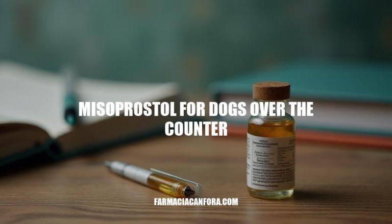 Misoprostol for Dogs Over the Counter: Uses, Benefits & Availability