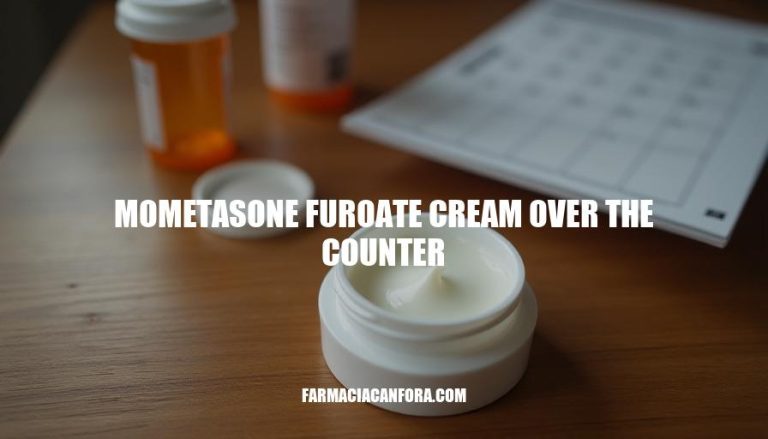 Mometasone Furoate Cream Over-the-Counter: Uses, Availability & Benefits