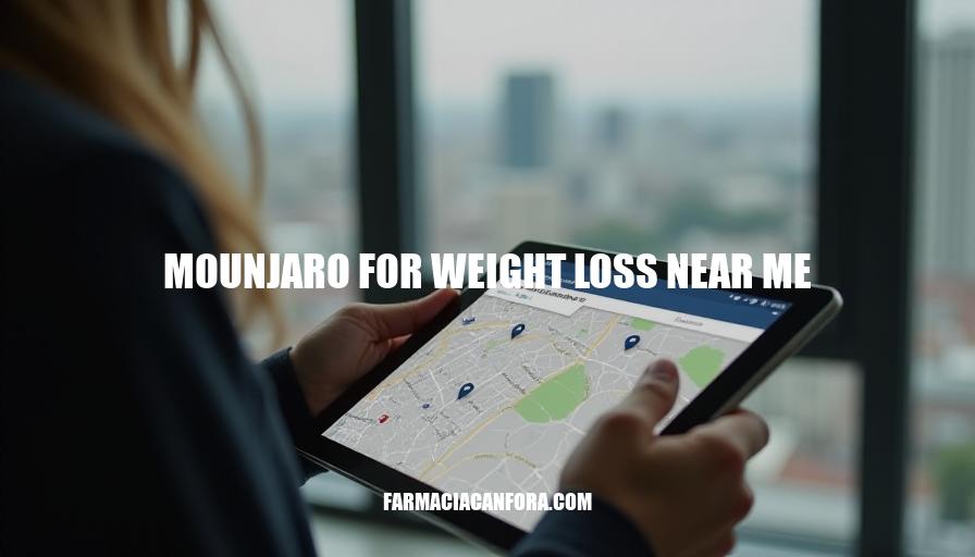 Mounjaro Weight Loss Near Me: Expert Guidance and Local Providers