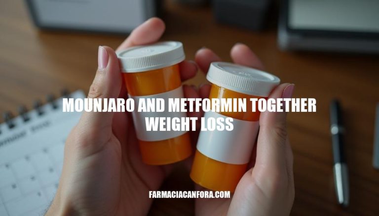 Mounjaro and Metformin Together: A Comprehensive Guide to Weight Loss