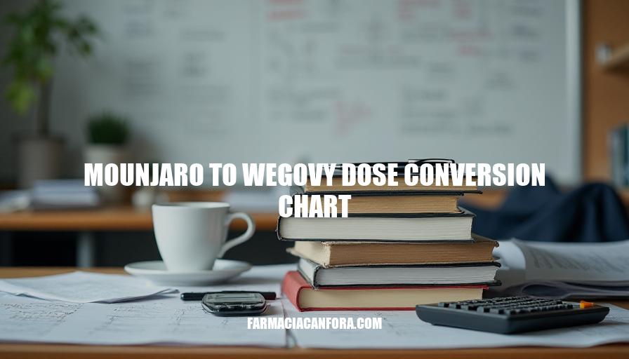 Mounjaro to Wegovy Dose Conversion Guide: Accurate Dosage Switching