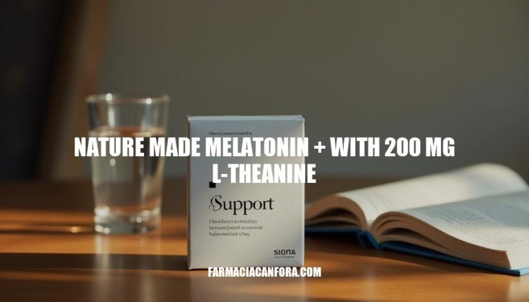 Nature Made Melatonin + L-Theanine: Sleep Support Supplement Review