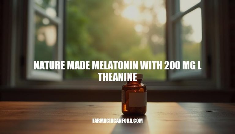 Nature Made Melatonin with L-Theanine: Sleep Aid Supplement Review