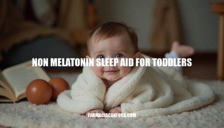 Non Melatonin Sleep Aid Options for Toddlers: A Gentle Approach to Better Rest