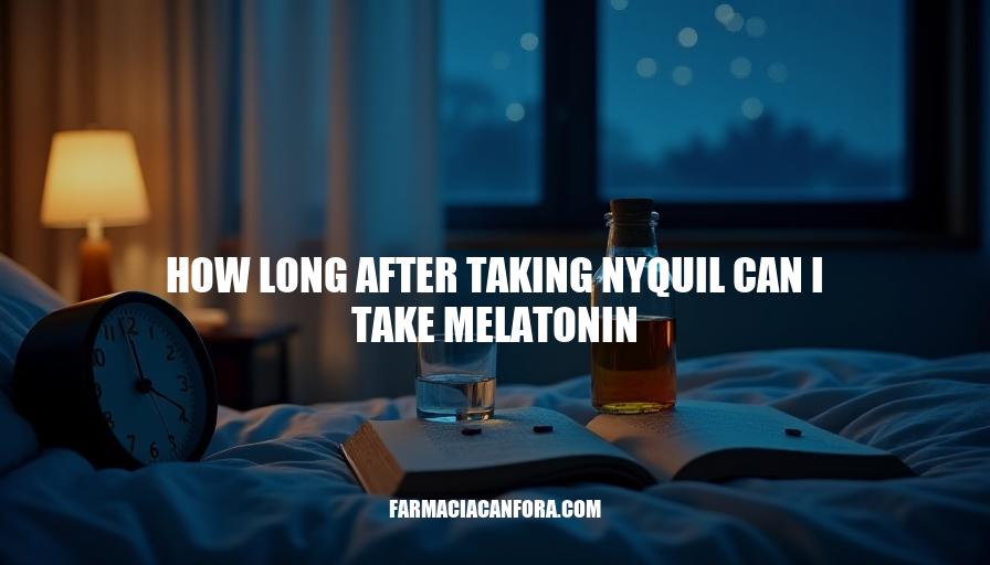 Nyquil and Melatonin Interaction: Safe Waiting Period