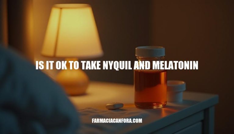 Nyquil and Melatonin Interactions: Is It Safe to Take Both?