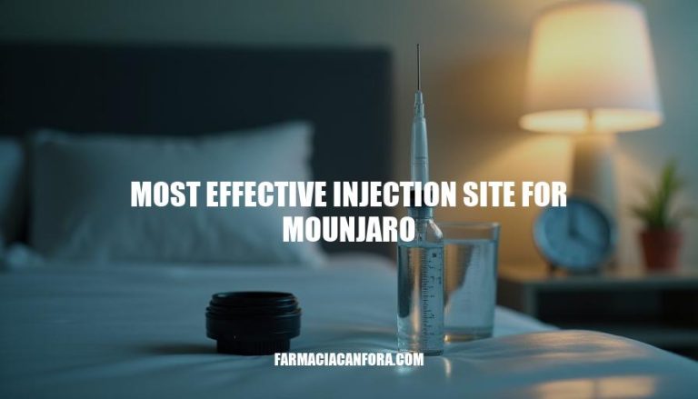 Optimizing Mounjaro Injection: Most Effective Sites for Maximum Efficacy