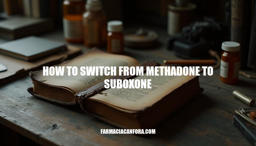 Switching from Methadone to Suboxone: A Comprehensive Guide