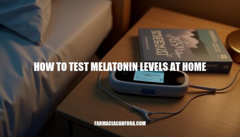 Testing Melatonin Levels at Home: A Guide to Optimal Sleep