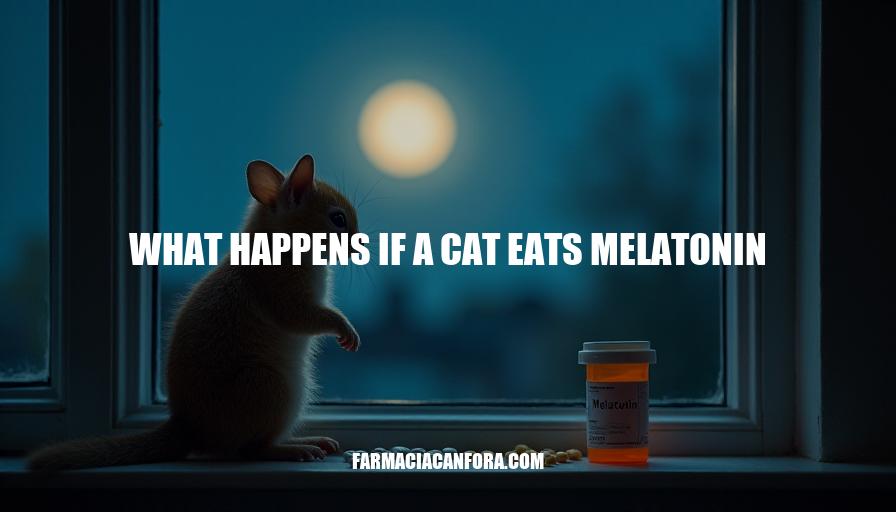 What Happens If A Cat Eats Melatonin: Safety Precautions for Feline Owners