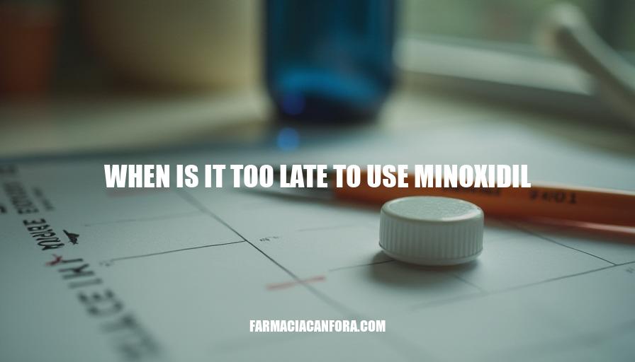 When Is It Too Late to Use Minoxidil for Hair Regrowth?