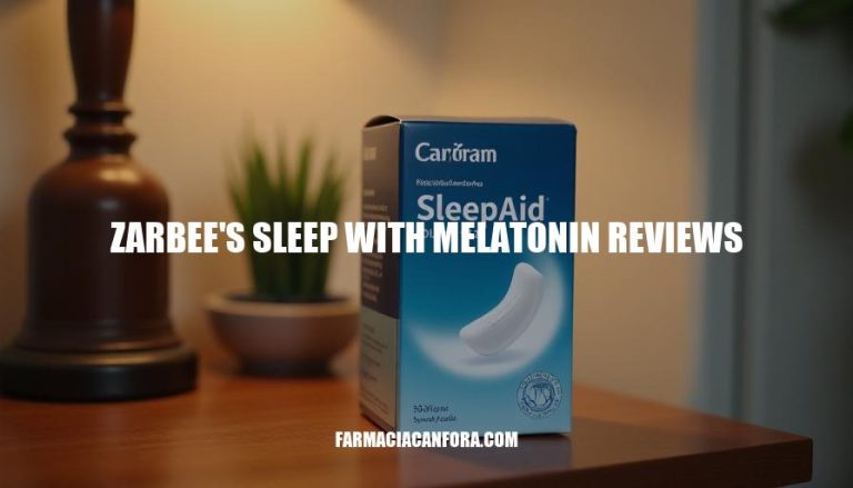 Zarbee's Sleep with Melatonin Reviews: Expert Analysis and Customer Insights