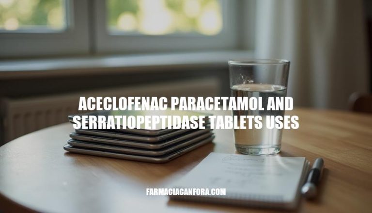 Acelofenac Paracetamol and Serratiopeptidase Tablets Uses, Benefits, and Side Effects