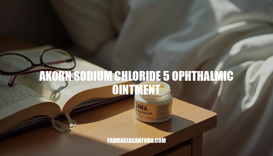 Akorn Sodium Chloride 5 Ophthalmic Ointment Reviews and Information