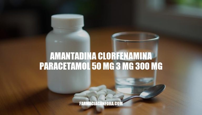 Amantadine, Chlorphenamine, and Paracetamol Combination Medication