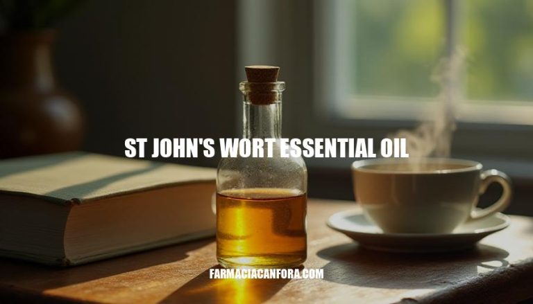 Benefits of St John’s Wort Essential Oil