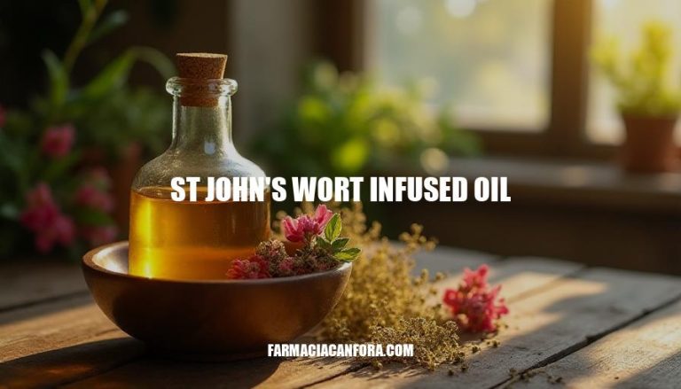 Benefits of St John’s Wort Infused Oil