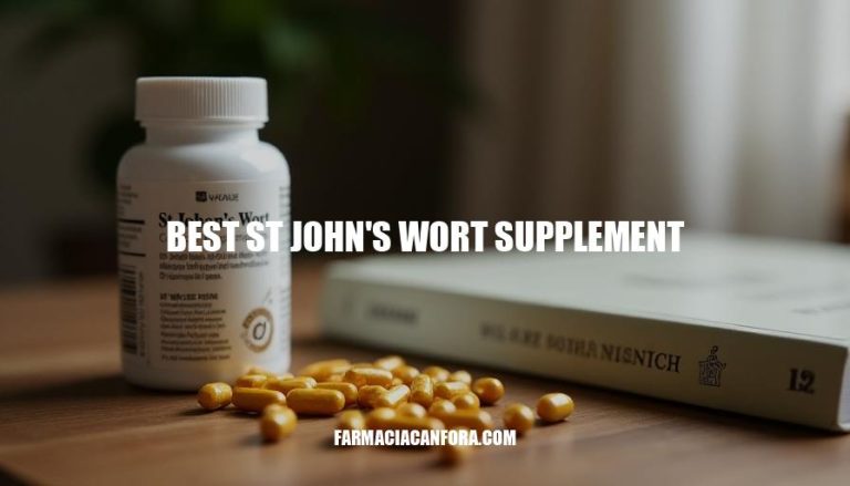 Best St John’s Wort Supplements Review 2023