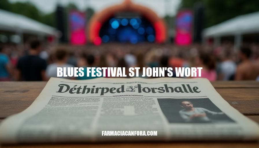 Blues Festival St John's Wort Lineup Revealed