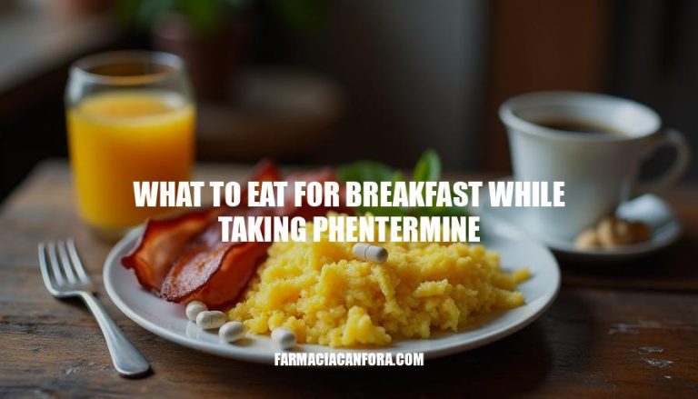 Breakfast Ideas While Taking Phentermine