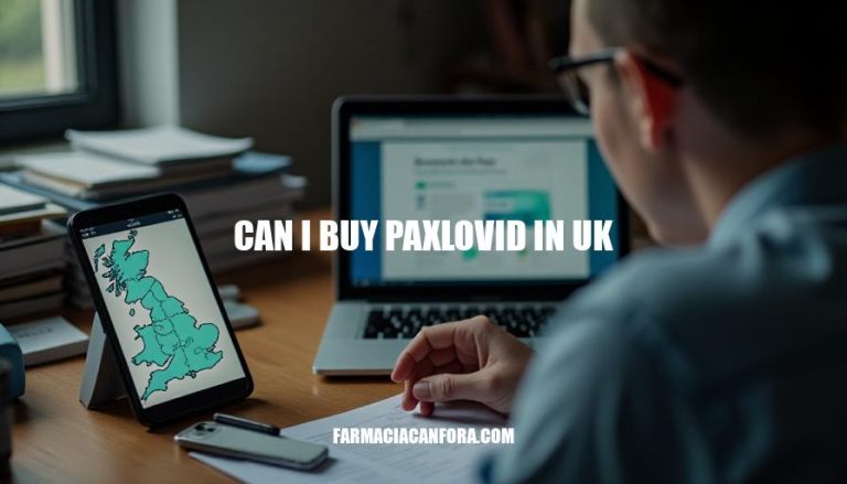 Can I Buy Paxlovid in UK? A Comprehensive Guide