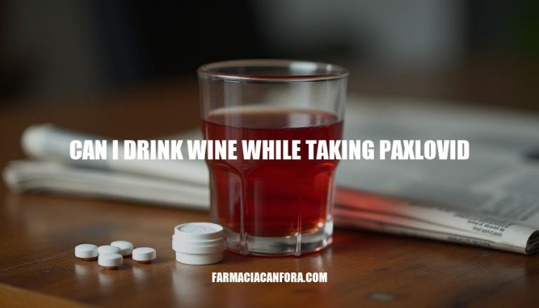 Can I Drink Wine While Taking Paxlovid? Expert Advice