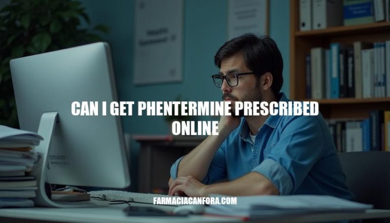 Can I Get Phentermine Prescribed Online?