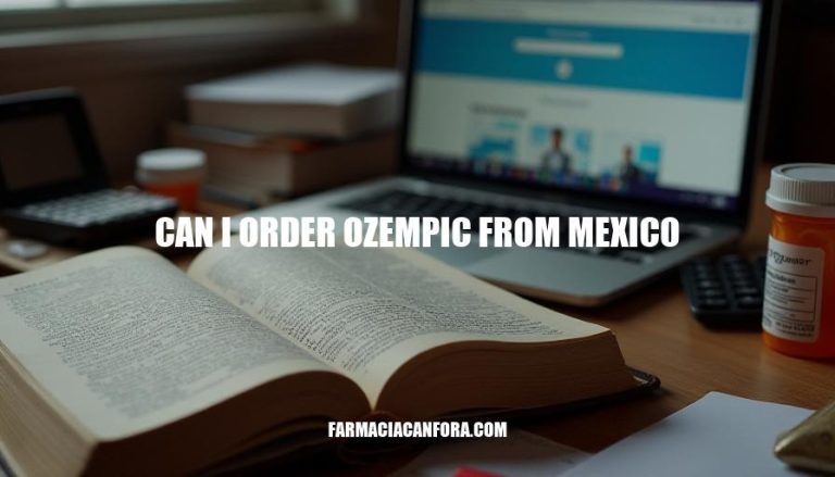 Can I Order Ozempic from Mexico? A Guide