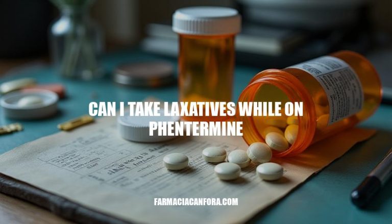 Can I Take Laxatives While on Phentermine? Safety and Risks Explained