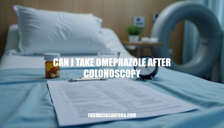 Can I Take Omeprazole After Colonoscopy?