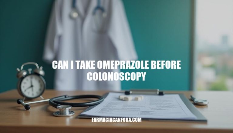 Can I Take Omeprazole Before Colonoscopy? Pre-Procedure Guidance