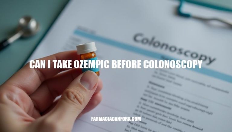 Can I Take Ozempic Before Colonoscopy? Expert Advice