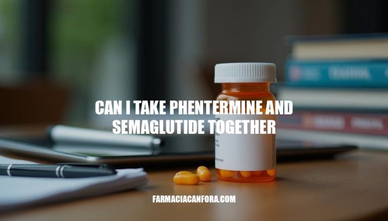 Can I Take Phentermine and Semaglutide Together? Safety and Efficacy