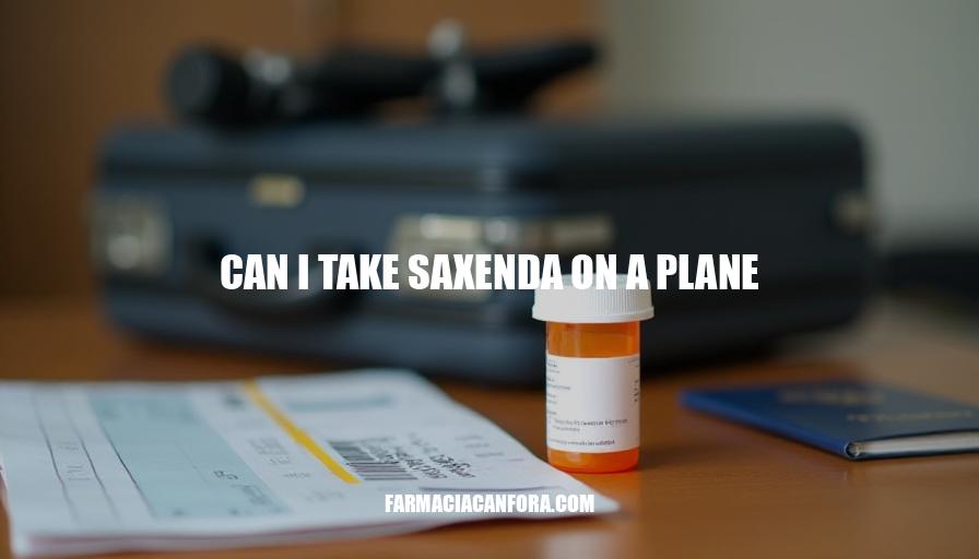 Can I Take Saxenda on a Plane? Traveling with Semaglutide