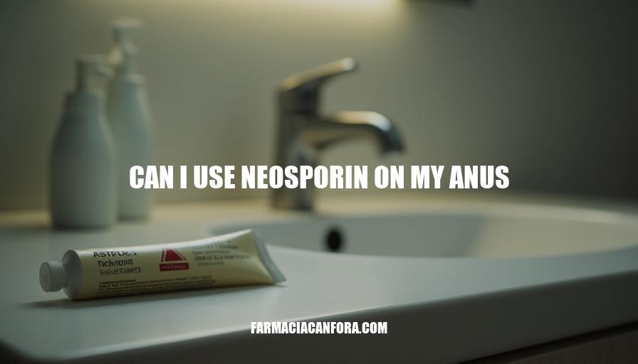 Can I Use Neosporin on My Anus? Safety and Precautions