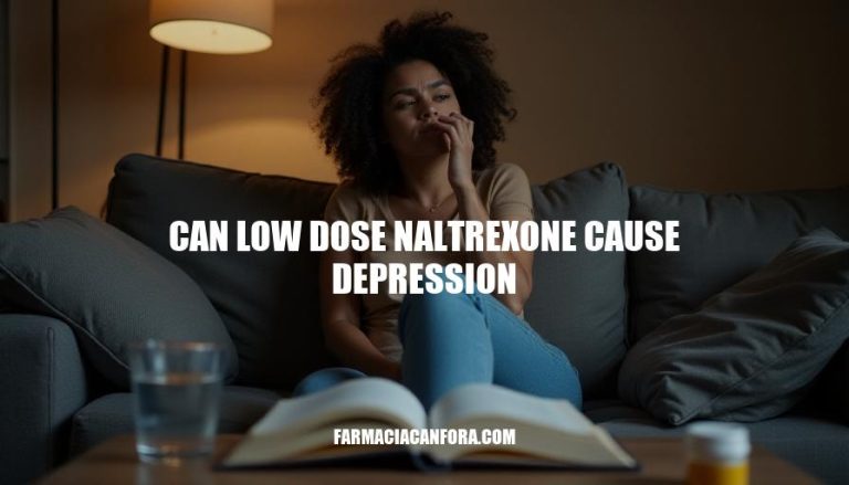 Can Low Dose Naltrexone Cause Depression? Effects and Risks