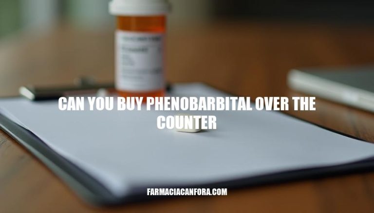 Can You Buy Phenobarbital Over the Counter?