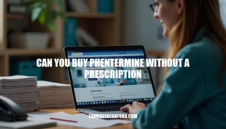 Can You Buy Phentermine Without a Prescription?