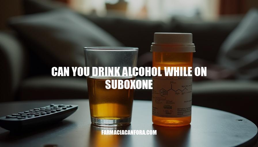 Can You Drink Alcohol While on Suboxone? Risks and Considerations