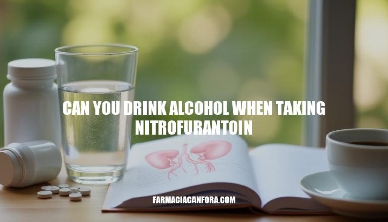 Can You Drink Alcohol with Nitrofurantoin? Safety and Risks Explained