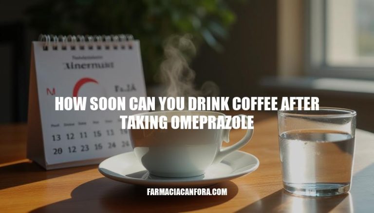 Can You Drink Coffee After Taking Omeprazole?