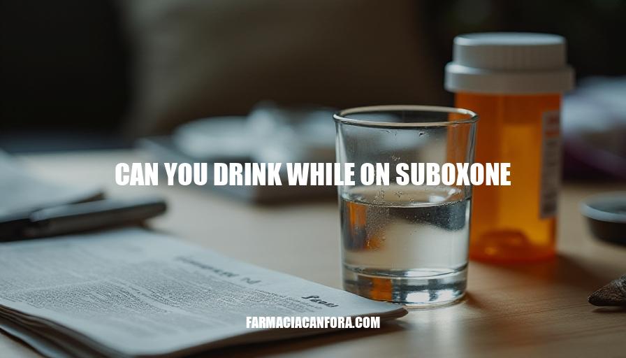 Can You Drink While on Suboxone? Everything You Need to Know