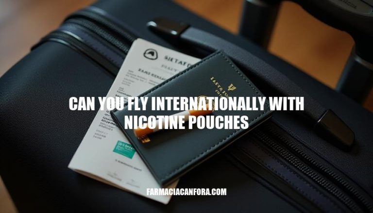 Can You Fly Internationally with Nicotine Pouches?