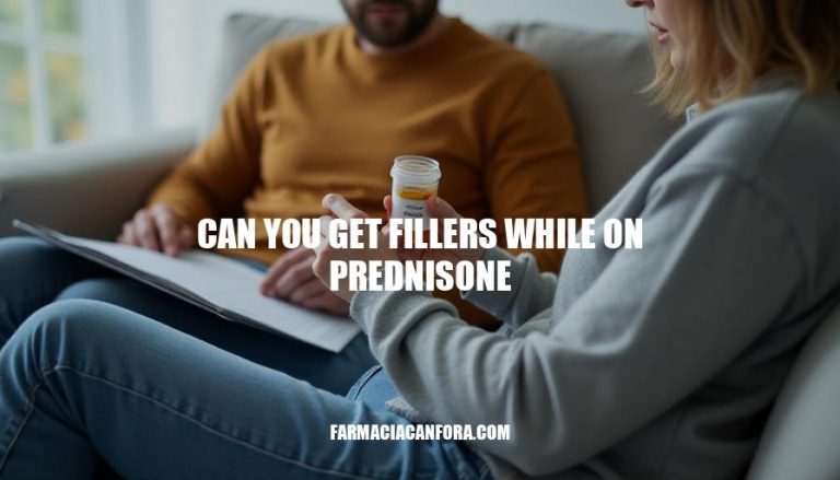 Can You Get Fillers While Taking Prednisone?