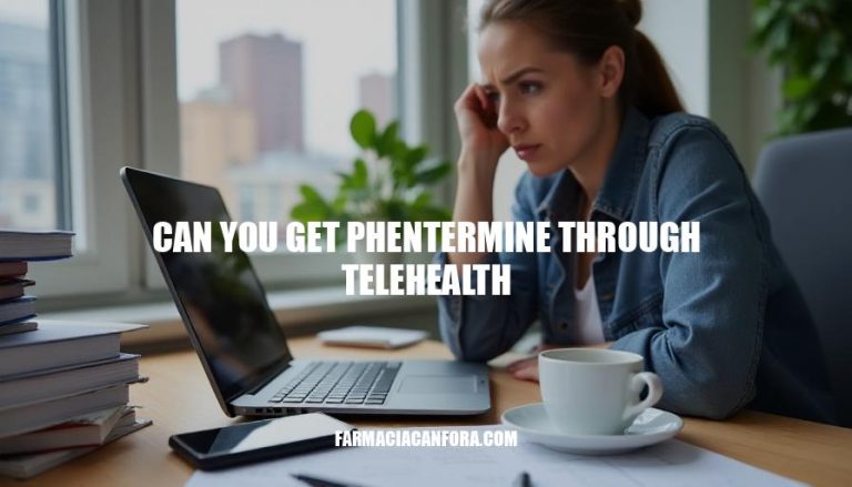 Can You Get Phentermine Through Telehealth? A Comprehensive Guide